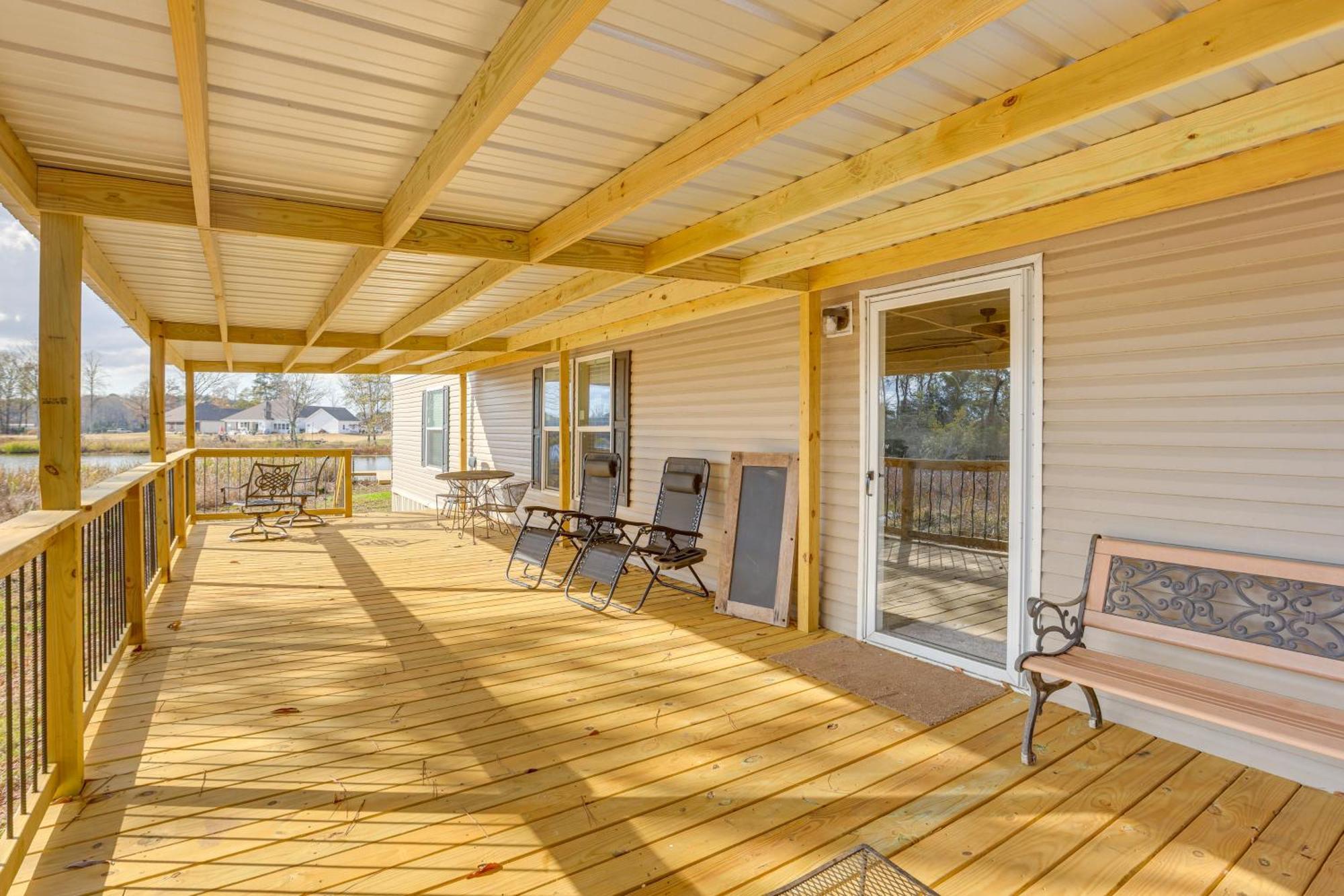 Lakefront Wetumpka Escape With Furnished Deck! Bagian luar foto